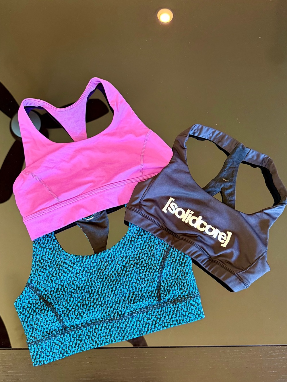 Lululemon + Solidcore Racerback Sports Bras